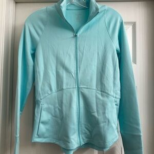Layer 8 Women's Light Blue Zip-Up Jacket